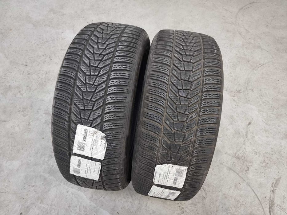 2 Anvelope Iarna 235.55.18 "Hankook" [dot 2021] ; stare buna