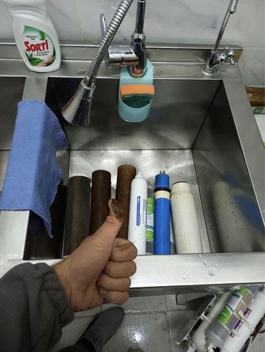 Фильтр для воды замена и ремонт