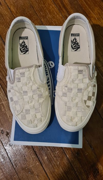 Vans Vault Classic Slip-On Bricolage LX (Embroidered Checker)