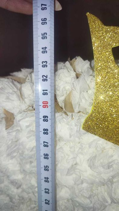 Объёмная цифра для праздника