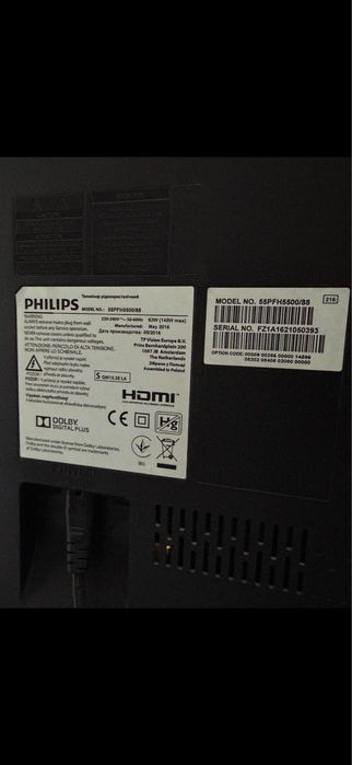 Smart TV LED Philips 138cm