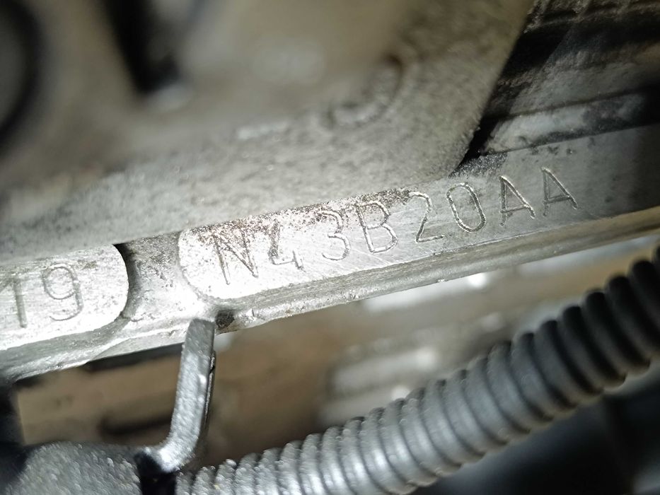 Двигатель N43 2.0 N43B20 BMW 1 3 E87 E90 E91 Н43 Н43Б20 БМВ Е87 Е90