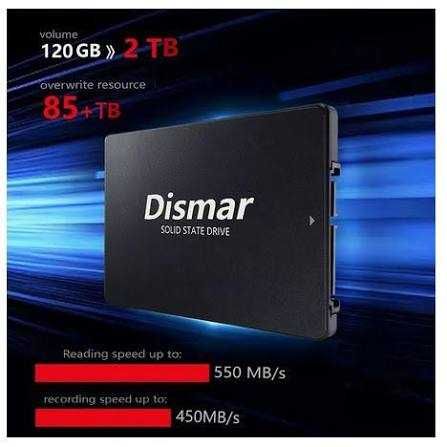 Sotiladi: Dismar E300 120GB SATA SSD + Tashqi USB korpus