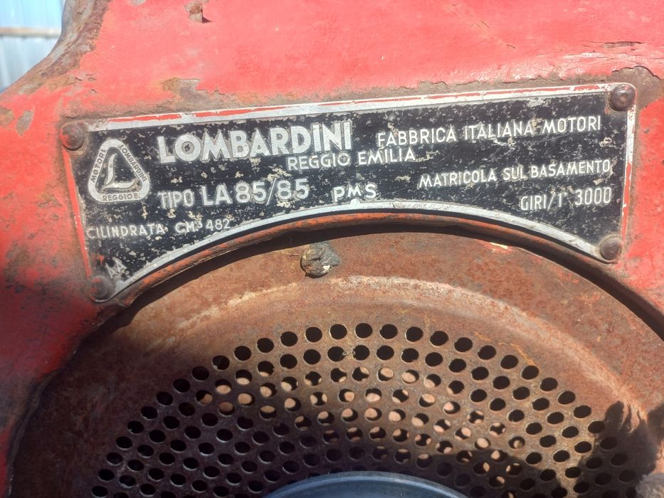 Motocultor Lombardini 482 cmc 12 cai