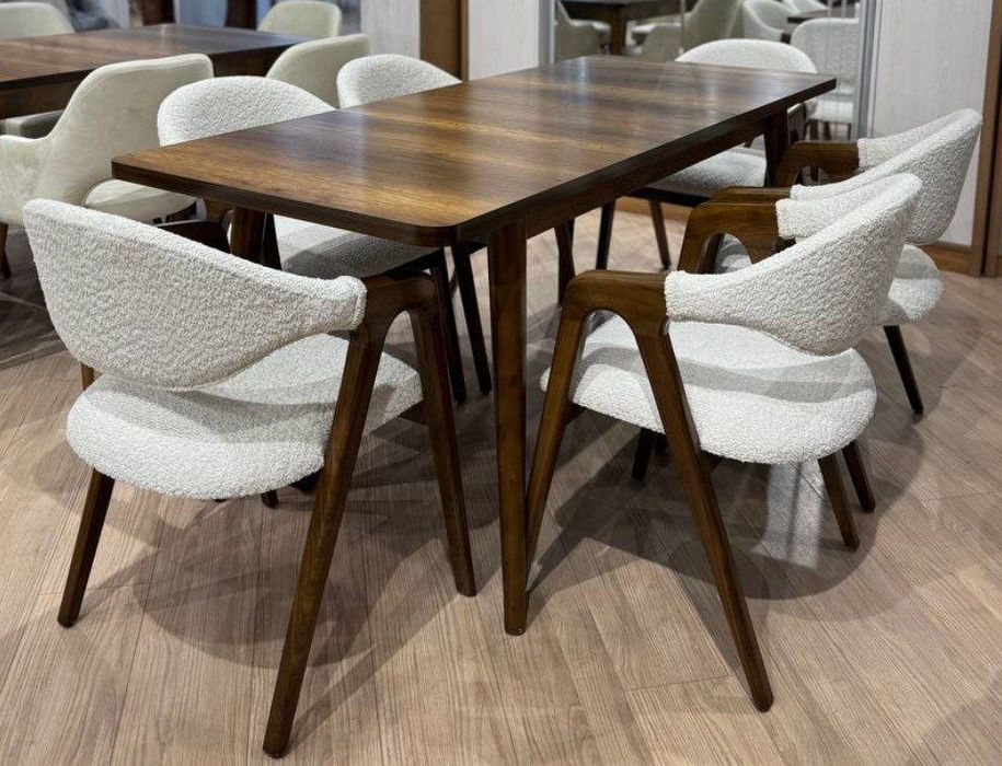 Стол  стулья  6/1