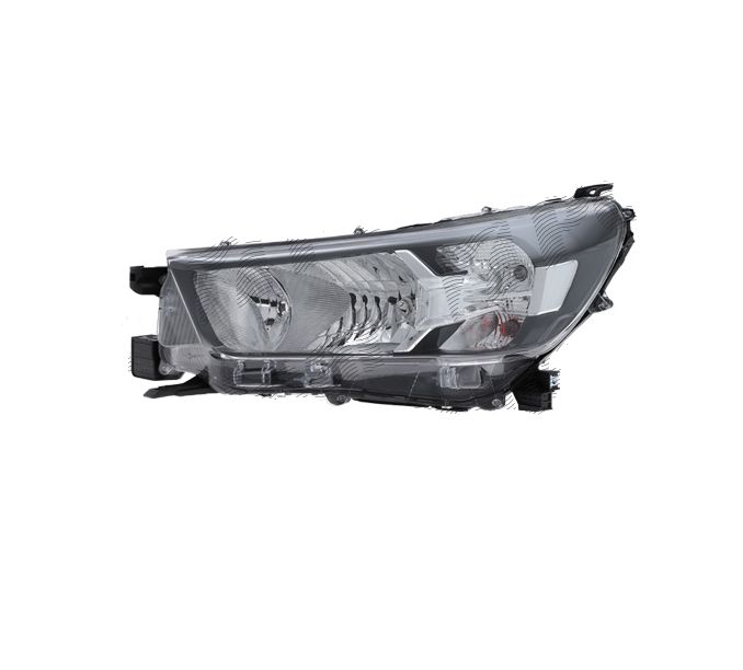 Far Toyota Hilux (N120), 06.2020-, montare fata, stanga/dreapta, H11+HB3+W21/5W+WY21W; electric; cu motor; halogen