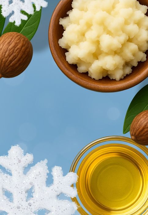 Набор Зима крема и Бальзам для губ. ПОДАРКИ НАБОР