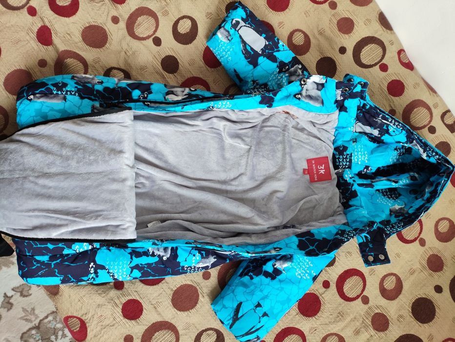 Зимний теплый комбинезон