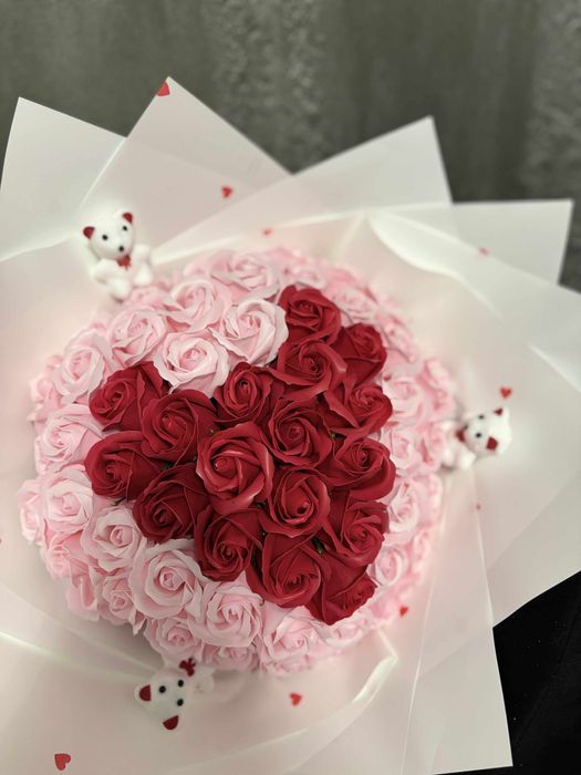 Buchete flori de săpun