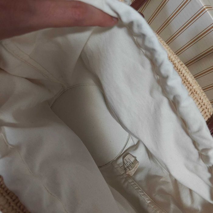 Sezane raffia чанта сърца