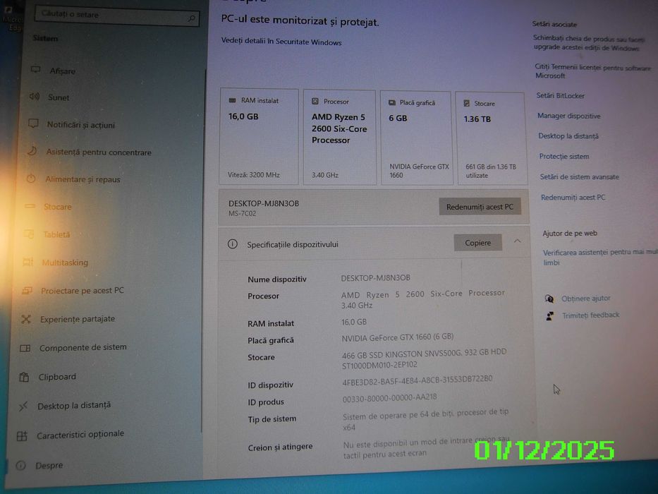Profesional PC AMD RYZEN 5 2600