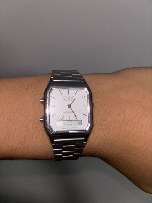 Часы casio quartz унисекс