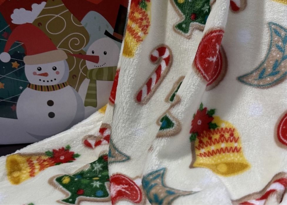 Новогодний плед