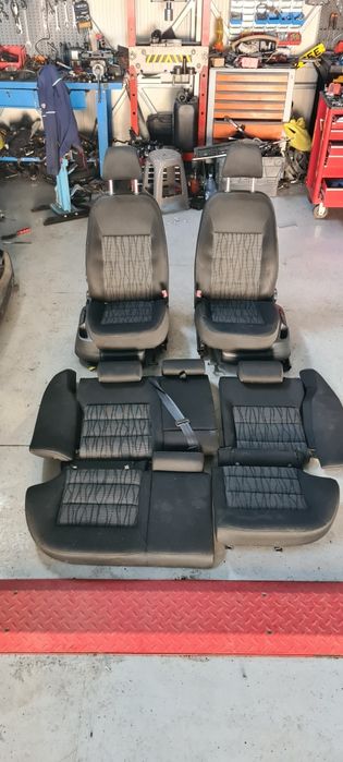 Interior cu incalzire Skoda Octavia 2 break scaune bancheta spătar