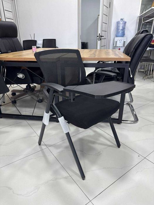 Учебный Стул с пюпитром хромированный со склада