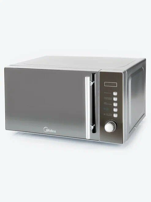 Микроволновая печь Midea AM820CMF, 20 л, мощность 800 Ватт, черный