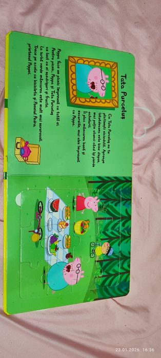 Carte puzzle Peppa Pig
