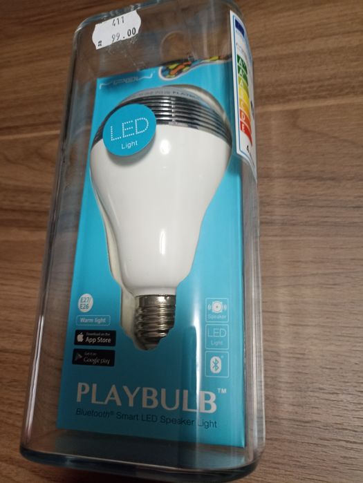 Bluetooth крушка с вградена тонколона Mipow