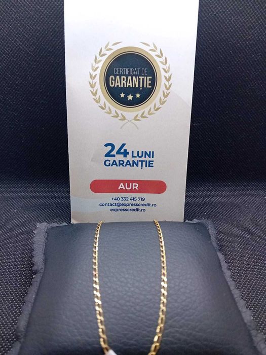 Lant aur 18k 2.49g (B.24675.1 AG31 Barboi) Garantie 2 ani!