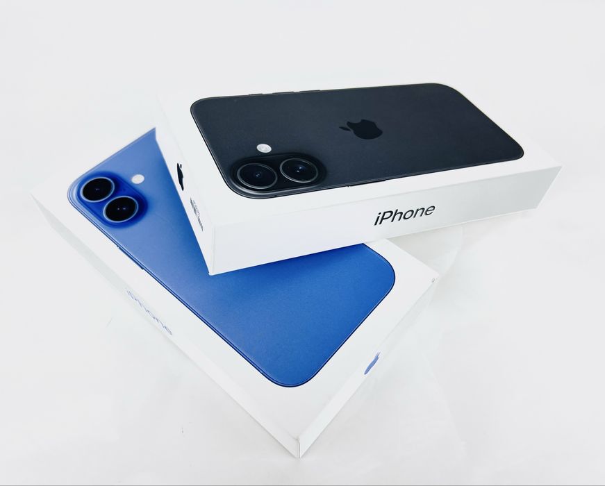 НОВ! Apple iPhone 16 256GB Ultramarine / Black / Teal / Pink / White