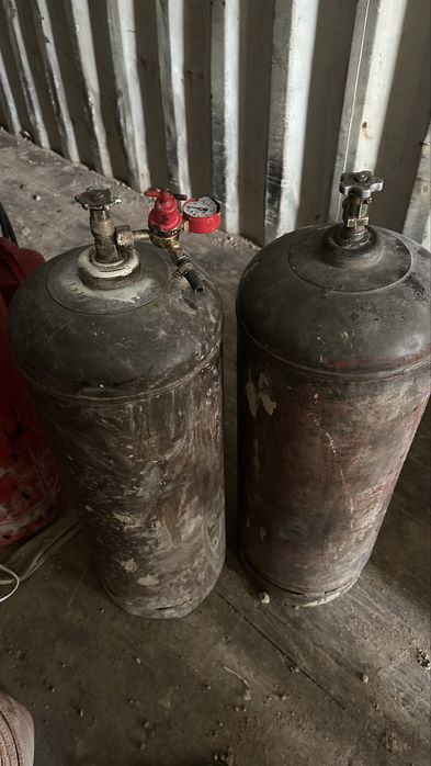 Газ баллон новые и есть б/у.