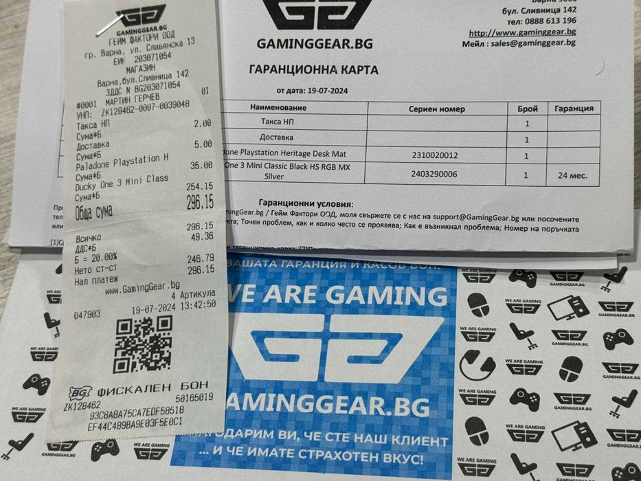 В ГАРАНЦИЯ! Клавиатура Ducky One 3 Mini