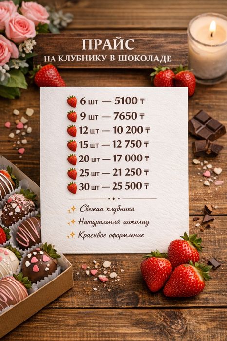 Клубника в шоколаде