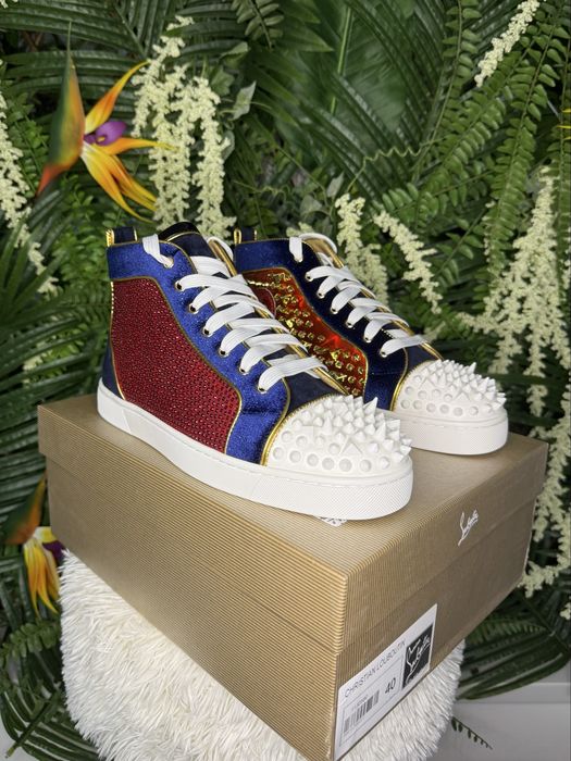 Christian Louboutin High Crimson Spikes