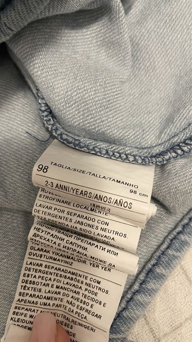 Camasa din denim, marime 98