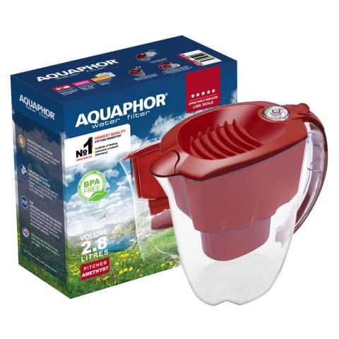 ПРОМО! Филтрираща кана Aquaphore AMETISTза пречистване на вода