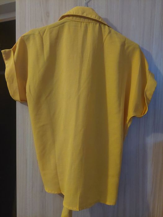 Дамска риза, цвят горчица, размер М