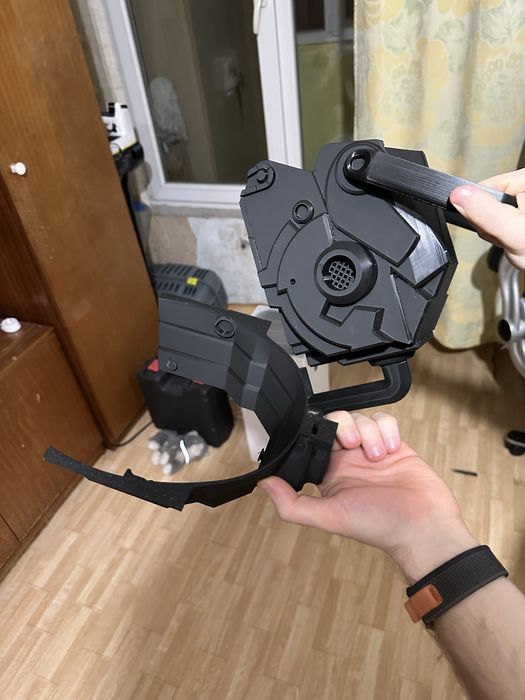 3d принт на каската на Човека Резачка от Chainsaw man