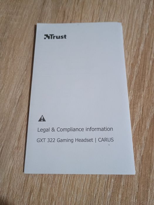 Геймърски слушалки Trust GXT 322