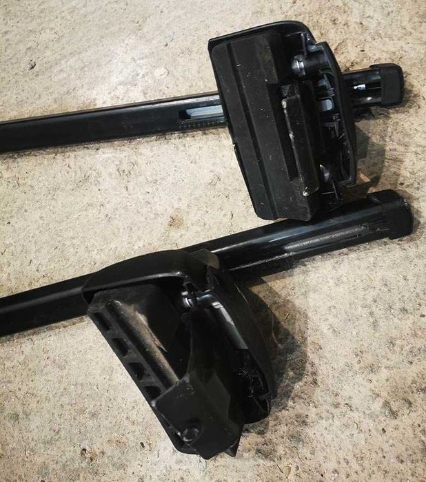 Багажник напречни греди THULE рейки VOLKSWAGEN Polo 3-врати след 2010