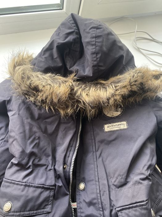 Зимняя куртка пуховик на мальчика