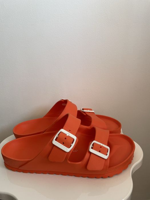 Birkenstock Arizona plastic portocaliu 41 wide