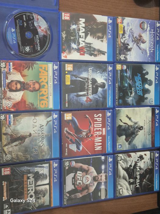 PlayStation 4 диски