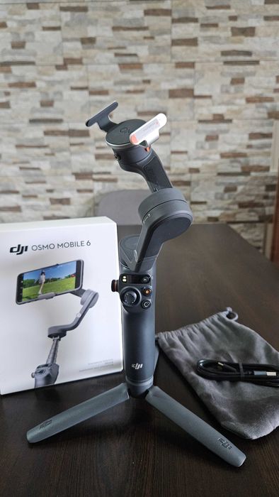 DJI Osmo Mobile 6 – като нов, с всички аксесоари, Пловдив