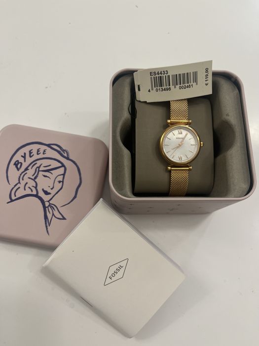 Дамски часовник Fossil  в цвят rose gold