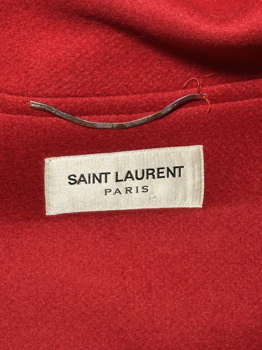 Haina Saint Laurent  cu lambskin la inchizatoare