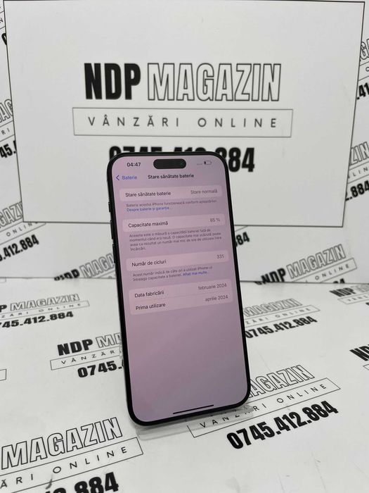 NDP Amanet NON-STOP Sos. Giurgiului 119 IPHONE 15 PRO MAX (45187)