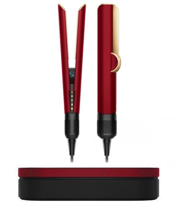 Dyson Airstrait HT01 (Red Velvet / Gold) + Presentation Case