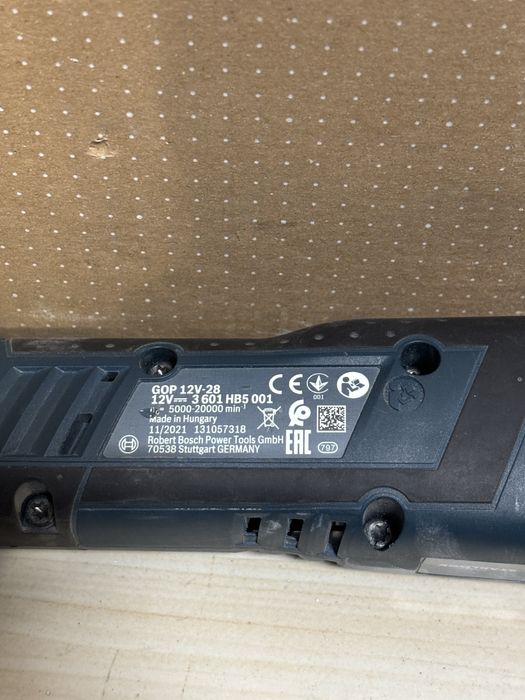 MDM vinde: Multicutter Bosch GOP 12V-28+Acumulator.