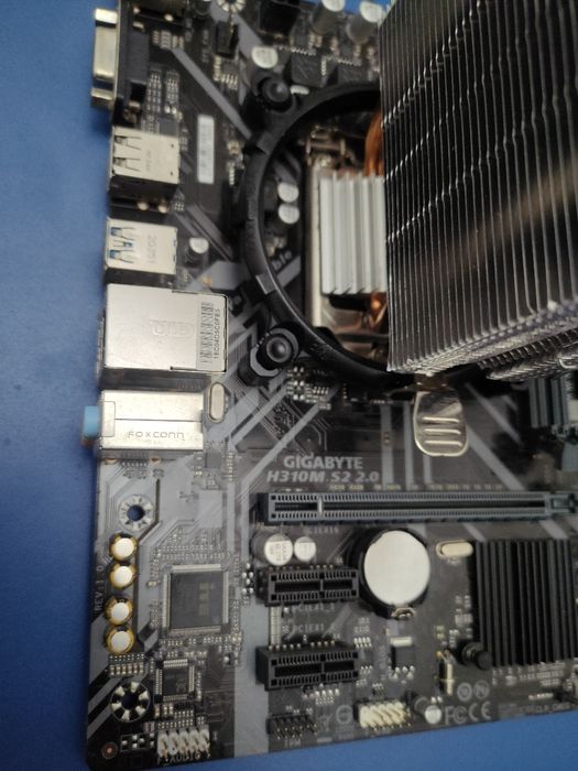 I3 9100F + H310M + Куллер