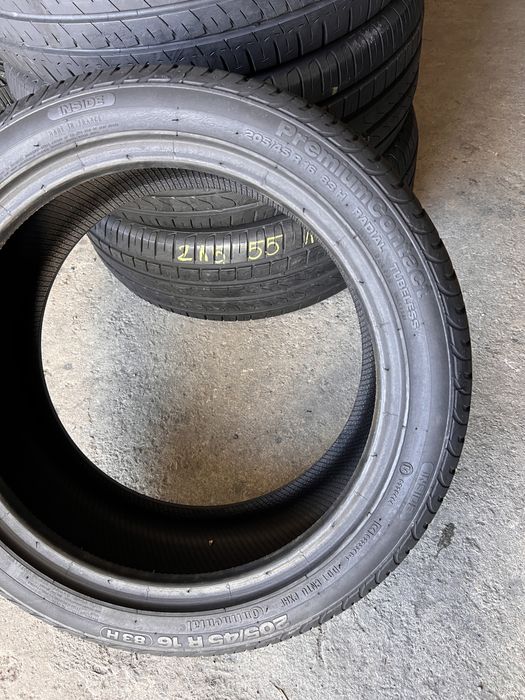 2 anvelope vara 205/45/16 , Continental , 6.2 mm !