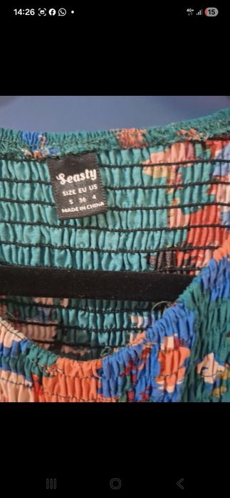 Rochie eleganta multicolor