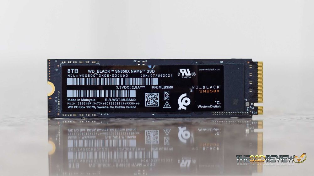 WD Black SN850X 8TB SSD PCIe 4.0 NVME