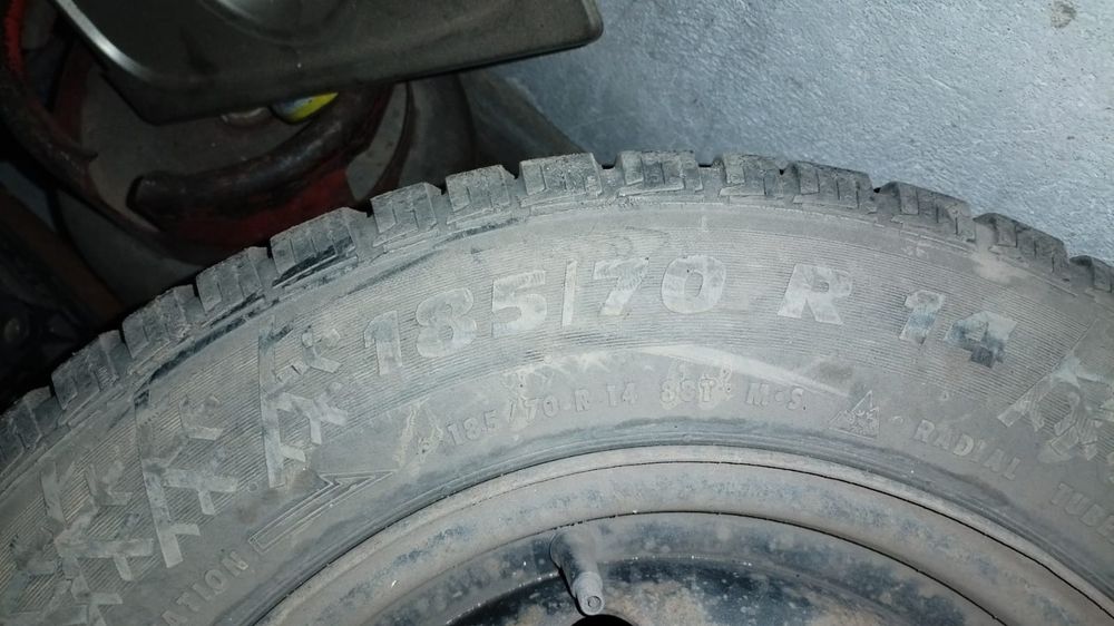 Комплект шин с дисками. R14