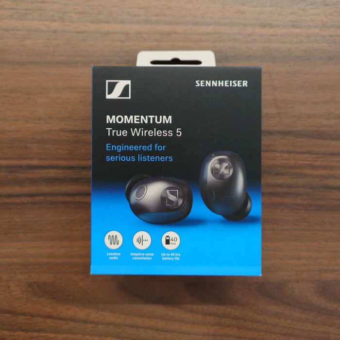 Căști Sennheiser Momentum True Wireless 5, graphite. Noi. Pachet complet!