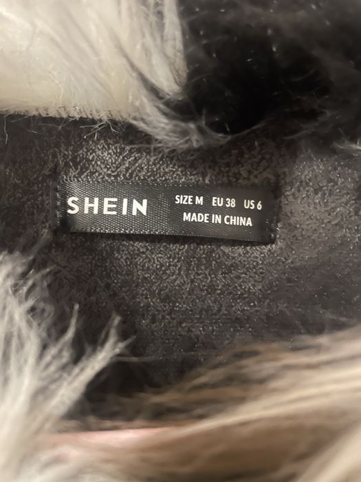 Палто -изкуствен косъм